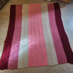 Hand made throw blanket